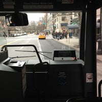 Photo taken at MTA Bus - E 86 St &amp;amp; Lexington Av (M86-SBS) by Rob L. on 2/28/2013