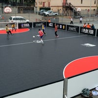 Photo taken at Street Soccer USA Court by Rob C. on 6/11/2014