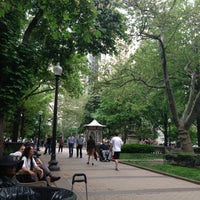 Photo taken at Rittenhouse Square by Mike B. on 5/10/2013