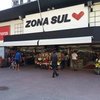 Photo taken at Supermercado Zona Sul by Giovo D. on 10/17/2015