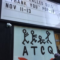 Photo taken at A Tribe Called Quest &amp;quot;Thank you&amp;quot; Pop Up by Pete M. on 11/11/2016