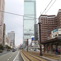 Photo taken at Hankai Tramway Abeno Station by けそちゃそ on 2/1/2022