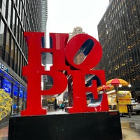 Photo taken at HOPE Sculpture by Robert Indiana by 지수 김. on 11/30/2022