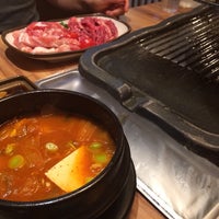 Photo taken at KkongDon Korean Restaurant by Sheerah on 1/21/2014