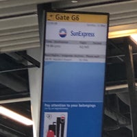 Photo taken at Gate G6 by Hazel E. on 5/12/2019