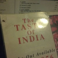 Photo taken at Taste Of India by eric h. on 2/1/2013