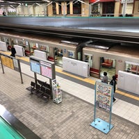 Photo taken at Kita-Osaka Kyuko Senri-Chuo Station (M08) by ken19610310 on 4/15/2018