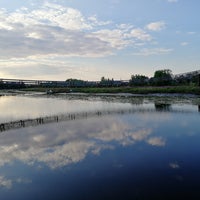 Photo taken at Подвесной мост у д. Шихирихи by TGJ on 7/21/2018