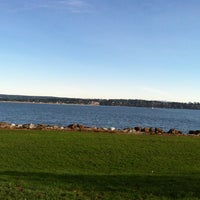 Photo taken at Madison North Beach Park by Mei-ling A. on 1/1/2013
