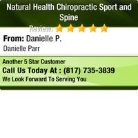 Foto tomada en Natural Health Chiropractic Spine and Sports  por Natural Health Chiropractic Spine and Sports el 9/9/2014