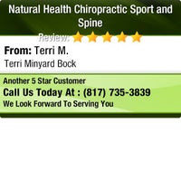 Foto tomada en Natural Health Chiropractic Spine and Sports  por Natural Health Chiropractic Spine and Sports el 8/19/2014
