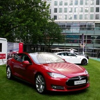 Photo taken at Canary Wharf MotorExpo by Olivian on 6/9/2014