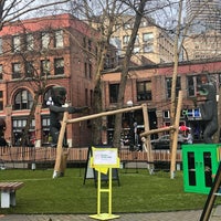 Photo taken at Pioneer Square by 雪月 ハ. on 2/15/2020