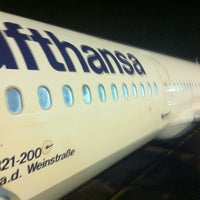 Photo taken at Lufthansa Flight LH 1461 by Marina G. on 10/14/2012