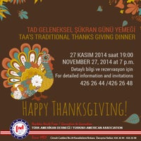 Photo taken at Turkish - American Association by Türk - Amerikan Derneği on 12/11/2014