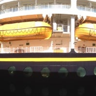 Photo taken at Disney Wonder Cruise Ship by L🦄 L. on 11/4/2012