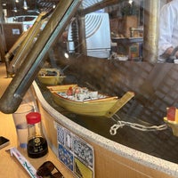 Photo taken at Floating Sushi Boat by Delyar on 4/27/2024