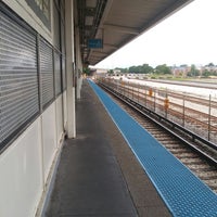 Photo taken at CTA - Halsted by Heather D. on 7/10/2017