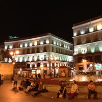 Photo taken at Puerta del Sol by T. M. on 4/18/2013