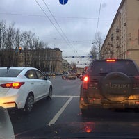 Photo taken at Остановка «Типанова / Ленсовета» by Ксения🌺 И. on 11/10/2017