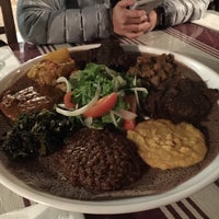 Photo taken at Gojo Ethiopian Restaurant by Long on 1/27/2017