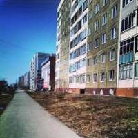 Photo taken at ул. Взлётная by Sanita on 3/19/2014