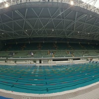 9/1/2016 tarihinde Jake S.ziyaretçi tarafından Sydney Olympic Park Aquatic Centre'de çekilen fotoğraf