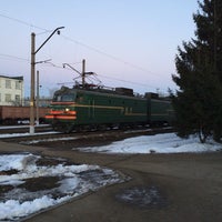 Photo taken at Платформа «Ходынино» by Влад И. on 3/7/2014