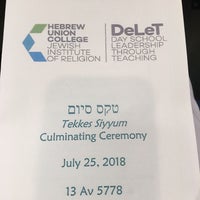 Photo taken at Hebrew Union College - Jewish Institute of Religion by Judy A. on 7/25/2018