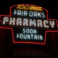 Photo taken at Fair Oaks Pharmacy and Soda Fountain by Judy A. on 4/29/2018
