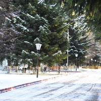 11/28/2014 tarihinde Центр отдыха «Притомье»ziyaretçi tarafından Центр отдыха «Притомье»'de çekilen fotoğraf