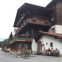 Photo taken at Hotel-Restaurant Blümlisalp Grindelwald by Mike W. on 6/27/2017