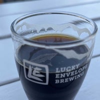 Photo taken at Lucky Envelope Brewing by Traci L. on 10/15/2022