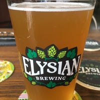 Photo taken at Elysian Brewing Company by Traci L. on 4/15/2018