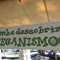 Photo taken at Barraca Vegana by Andréa D. on 7/20/2014