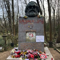 Photo taken at Karl Marx&#39;s Grave by Dara C. on 3/2/2019