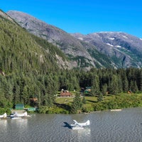 Photo taken at Taku Lodge by Taku Glacier Lodge on 2/17/2014