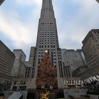 Photo taken at Rockefeller Center Christmas Tree by Danyal on 1/3/2024