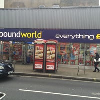 Photo taken at Poundworld by Hassan on 11/12/2015
