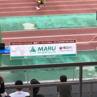 Photo taken at 奈良県立橿原公苑陸上競技場 by wataru k. on 8/27/2023