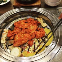 8/4/2016 tarihinde Dae Bakziyaretçi tarafından Dae Bak Korean BBQ Restaurant'de çekilen fotoğraf