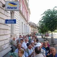 Photo taken at Pošta 80 by Milos D. on 7/9/2016