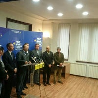Photo taken at Demokratska stranka by Milos D. on 11/27/2015