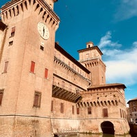 Photo taken at Castello Estense by Se7enthAngel on 3/3/2024