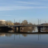 Photo taken at Гутуевский мост by Loriblu on 2/5/2017