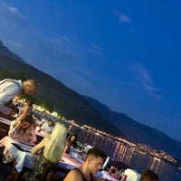 Photo taken at Porto Gusto Restaurant &amp;amp; Beach by Şükrü Ş. on 7/26/2019