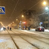 Photo taken at Остановка «Улица Чернышевского» by Оксана Ф. on 1/23/2015