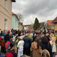 Photo taken at Masopustní náměstí by Ivan M. on 2/26/2022