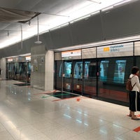 Photo taken at Esplanade MRT Station (CC3) by Belinda K. on 12/11/2019