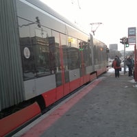Photo taken at Thákurova (tram) by Jaroslav M. on 1/19/2016